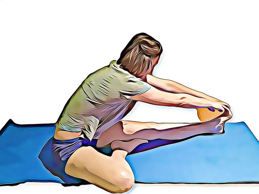 Hamstring stretch