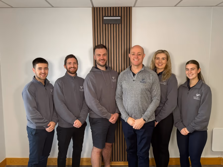 The team at Gav Noble Physiotherapy in Lisburn